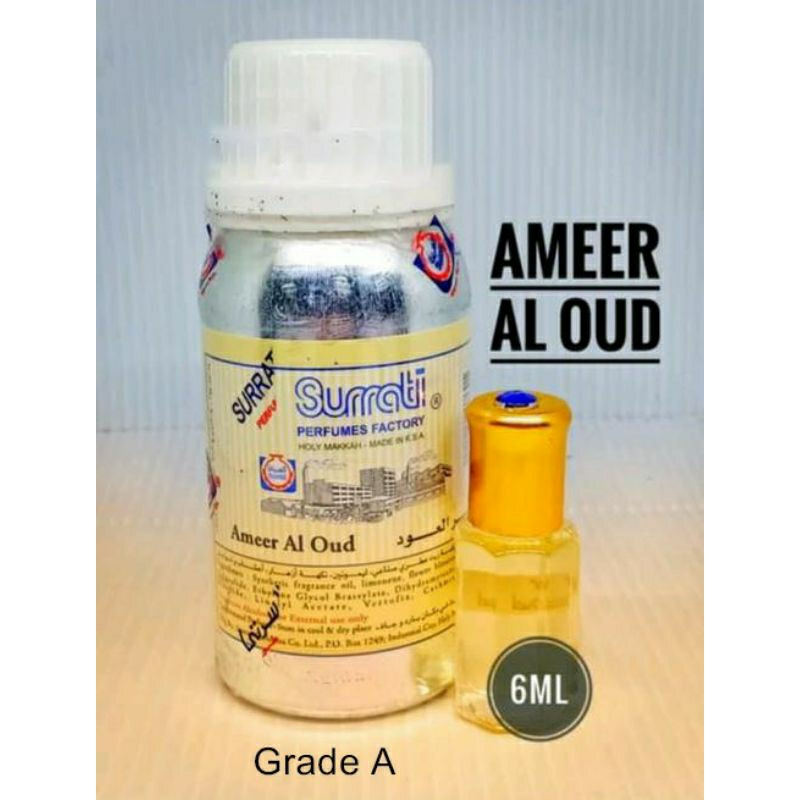 ameer Oud Surrati AMEER AL OUD SURRATI Bibit Murni Tanpa Campuran Apapun 100% ORIGINAL