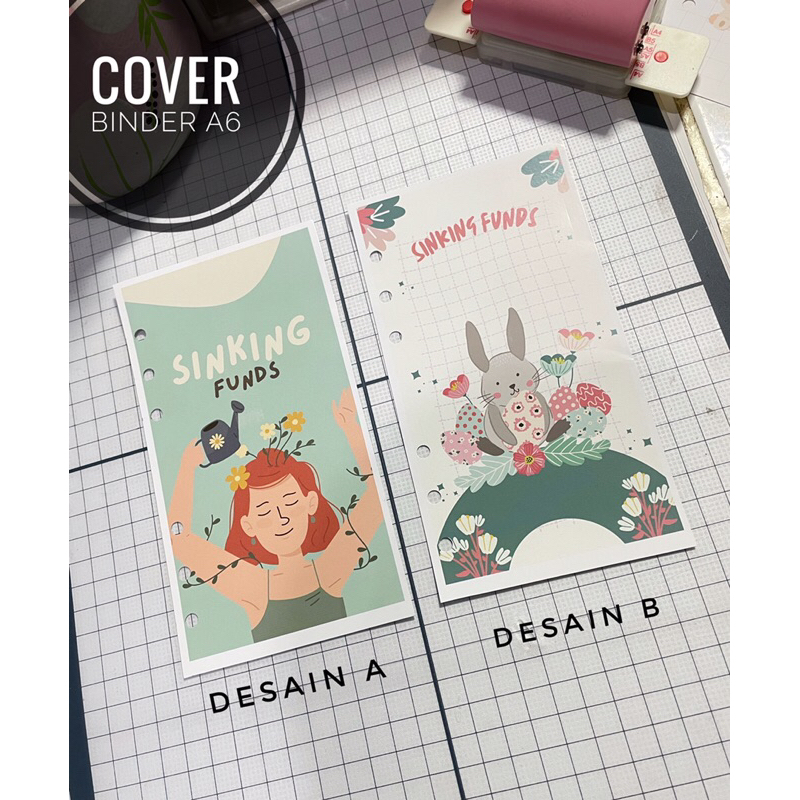 

Cover Binder A6 Kertas Isian Refill Loose Leaf Sinking Funds