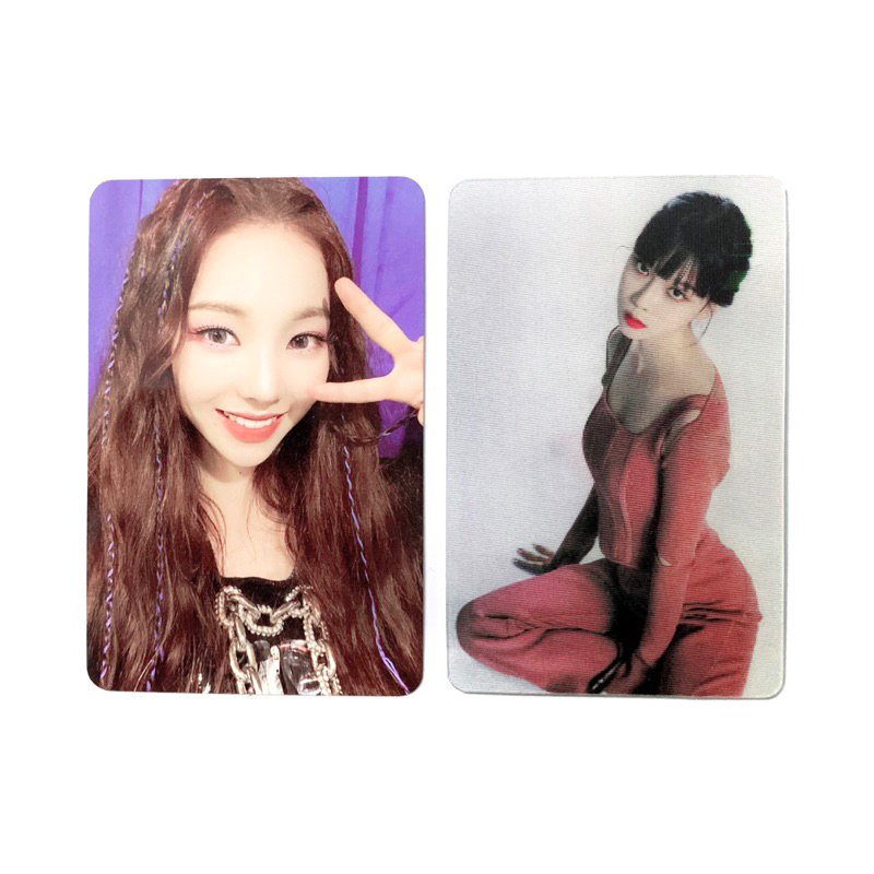 Aespa SAVAGE Official Album Photocard - Karina Winter pc lenticular