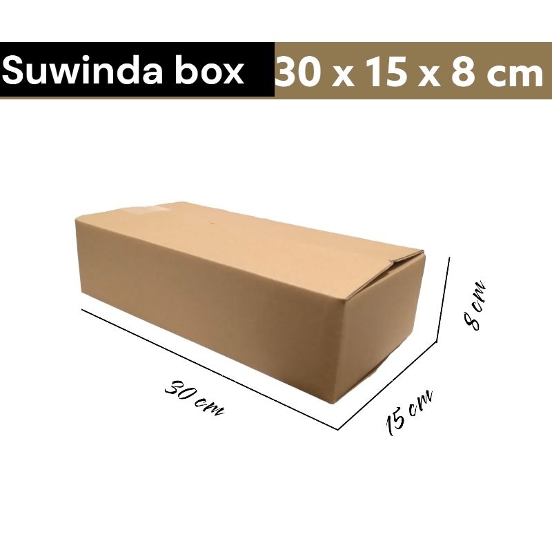 

kardus/karton uk 30x15x8 cm box packing dll ST