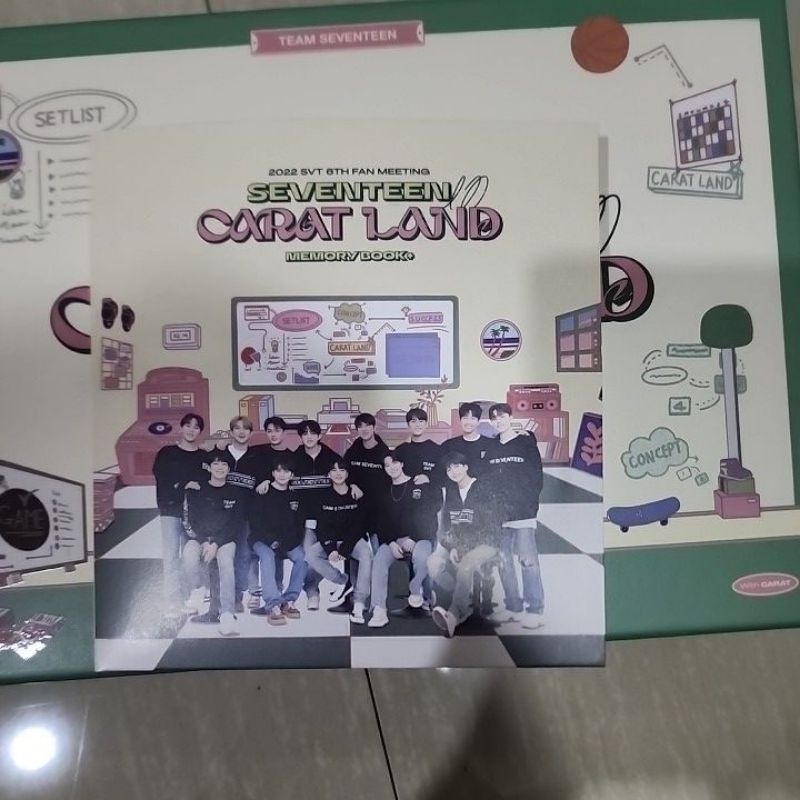 DVD Memory Book Caratland seventeen 2022