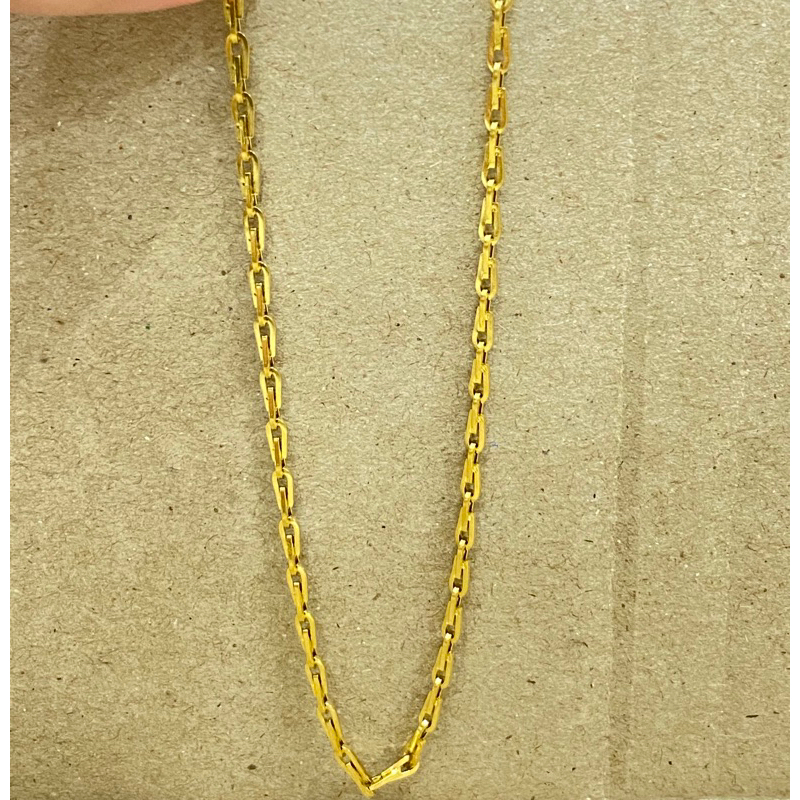 kalung rantai padi stanliss stiil / titanium