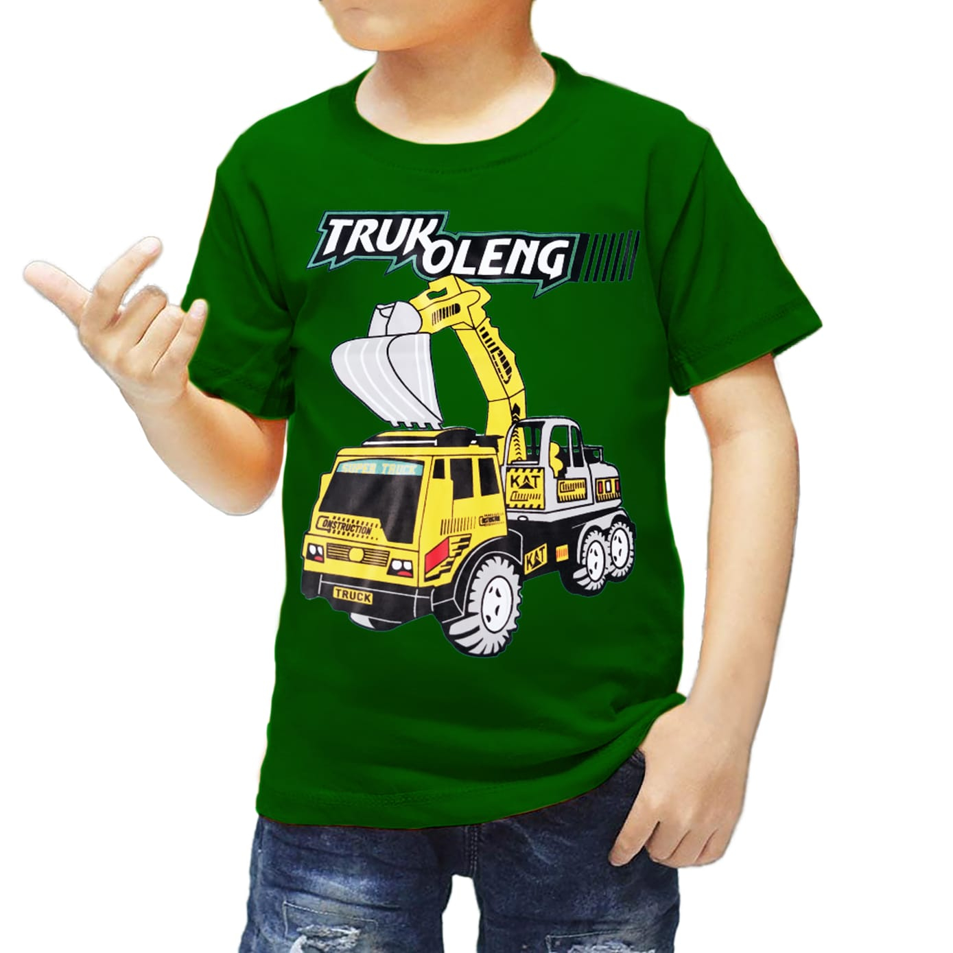 KAOS Anak Laki TRUK OLENG#USIA 1-12 TAHUN