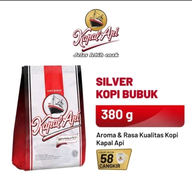 

Kapal Api Spesial Silver 380 Gram