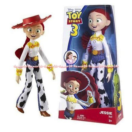 Disney Toy Story Jessie Doll Boneka Tarik Jessie Toy Story Talking Woody Action Figure