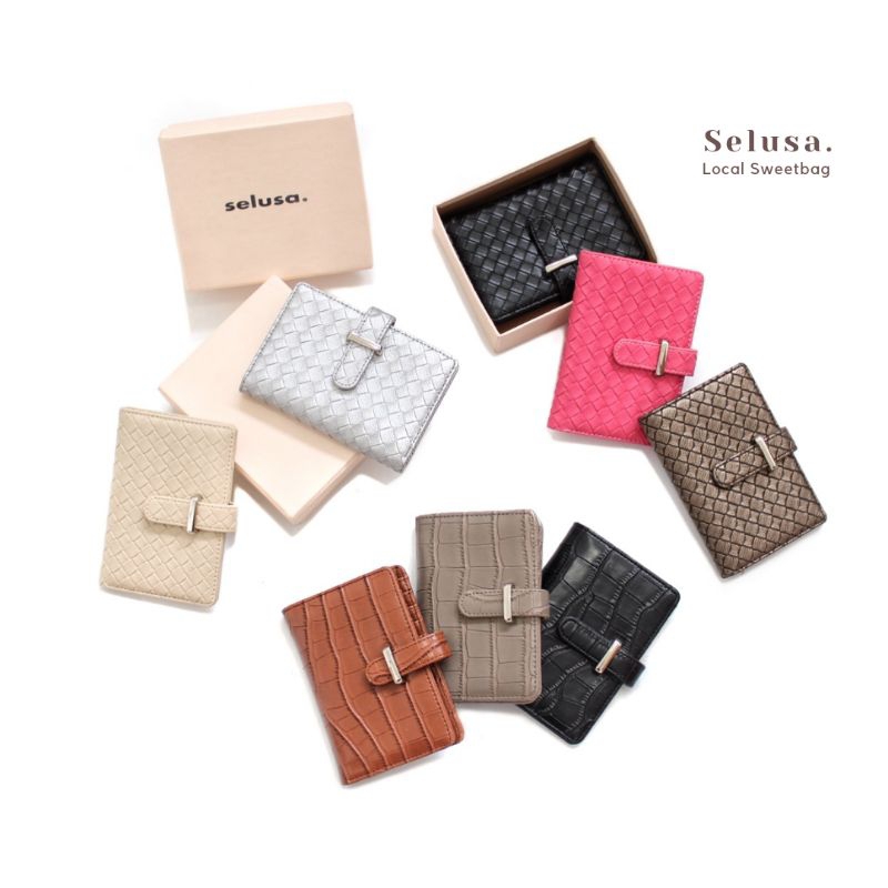 SELUSA NYNA WALLET PREMIUM LEATHER (Free Hardbox Exclusive) | Dompet Wanita Premium