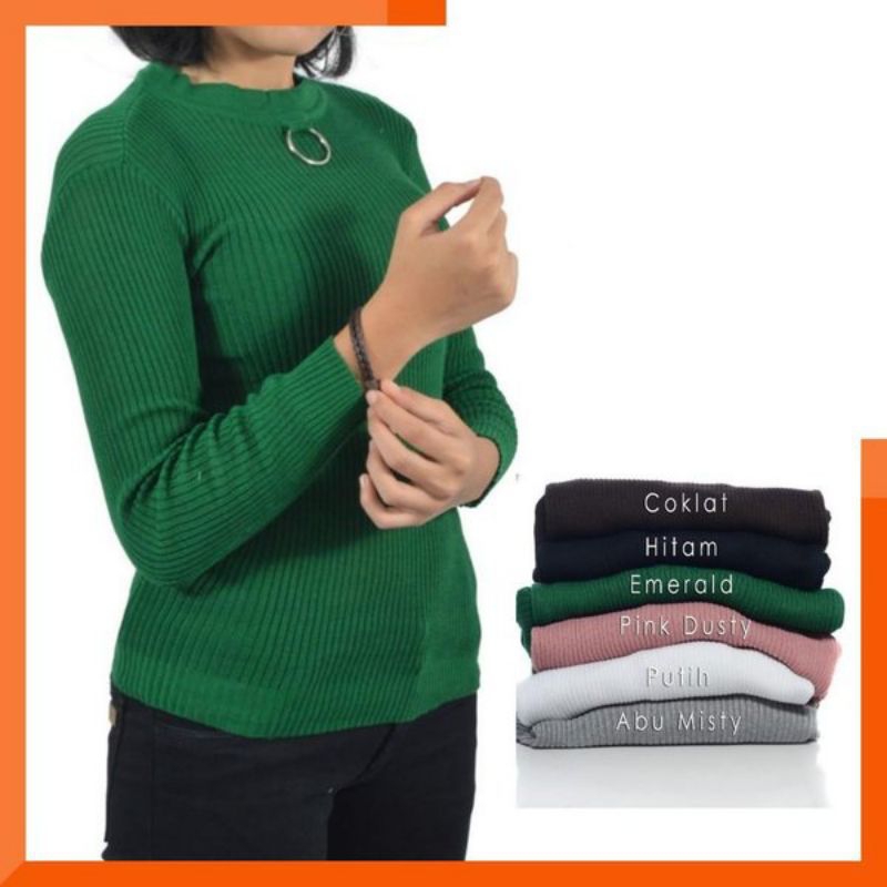 ATASAN WANITA  TURTELNECK RING