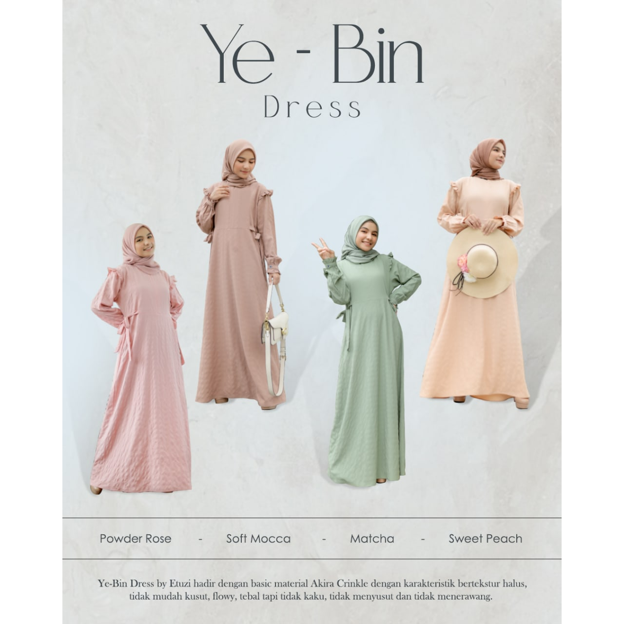 ETUZI HIJAB SYARI YE-BIN DRESS