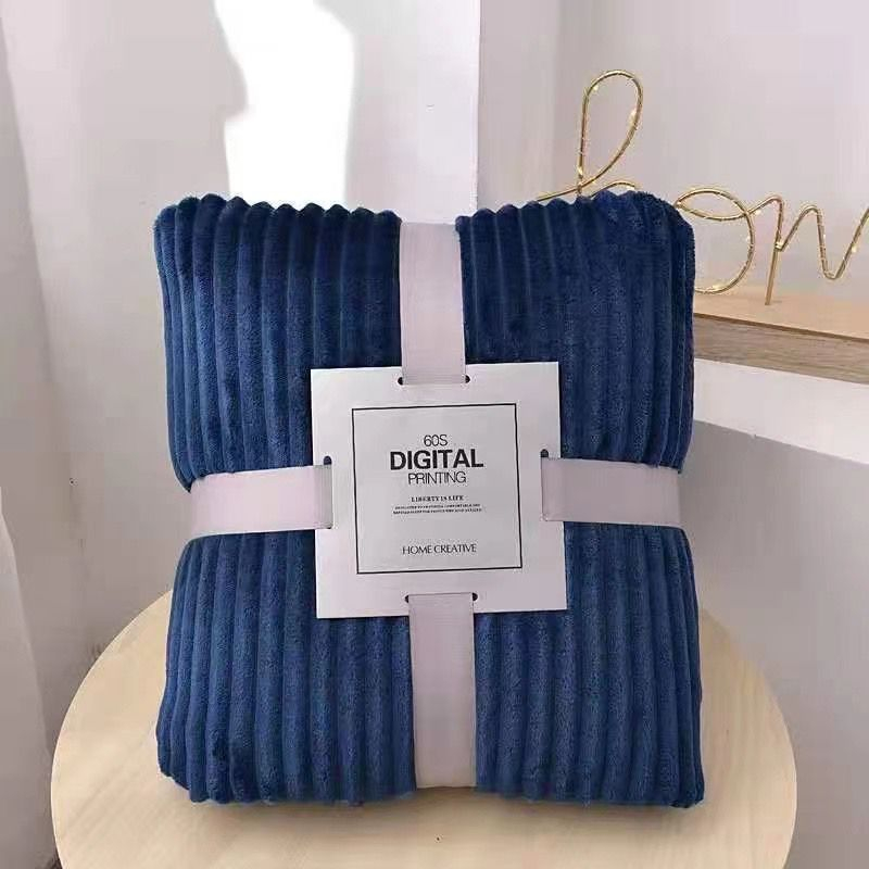 SELIMUT BULU TEBAL POLOS SALUR UKURAN 180X200