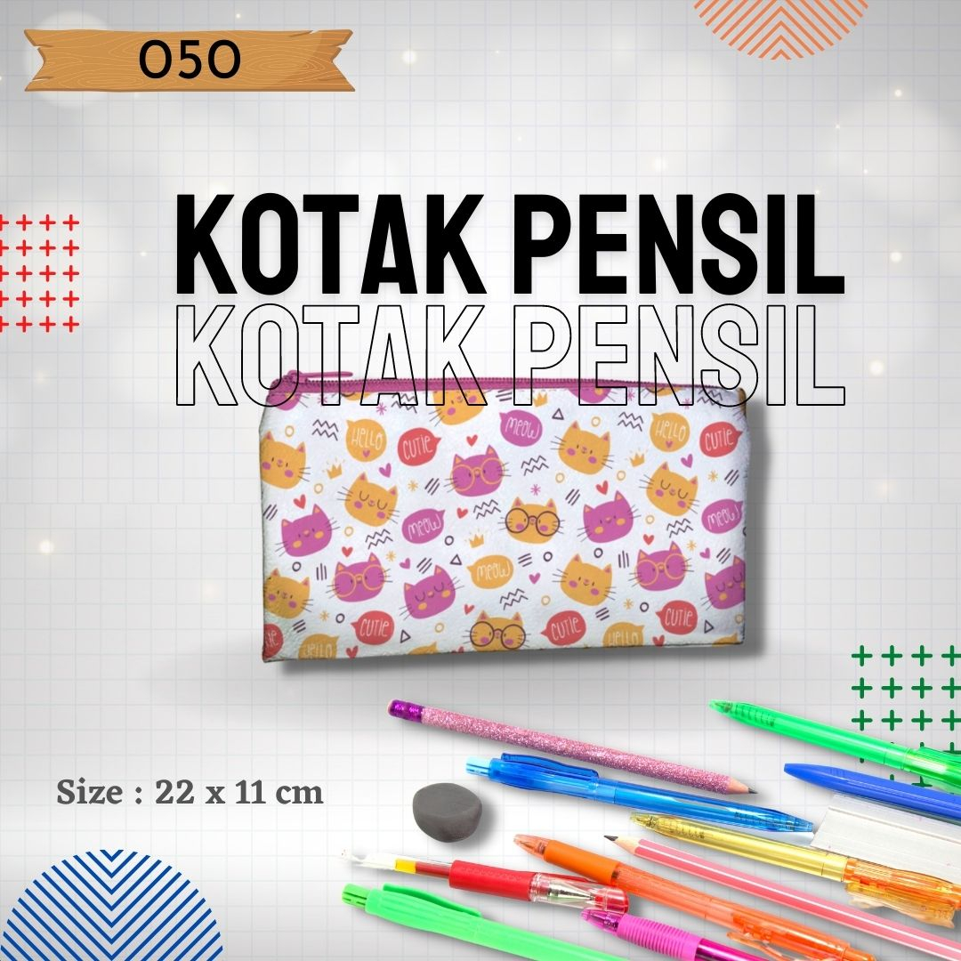 

Tempat Pensil, Kotak Pensil 050 gambar MEAW ,CAT ,KUCING Serbaguna Murah Dan Kualitas Terjamin.