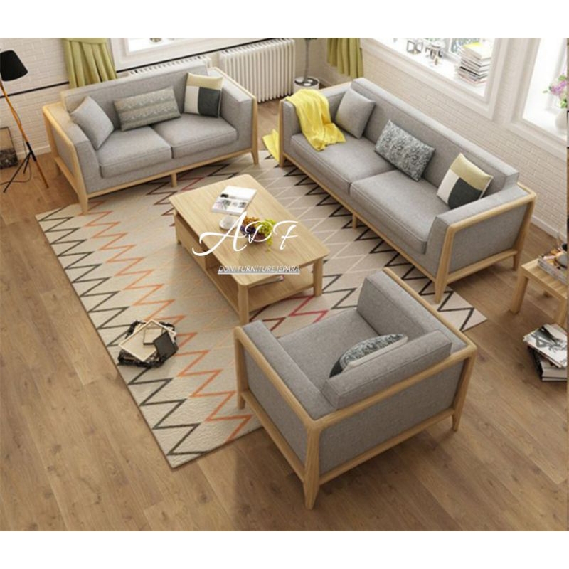 Kursi Sofa Minimalis Kursi Tamu Sofa Kursi Tamu Kayu Jati