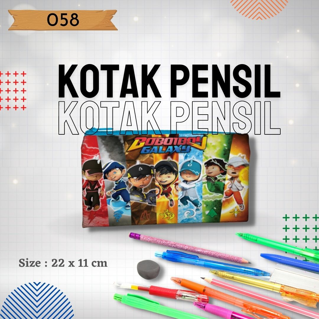 

Tempat Pensil, Kotak Pensil 058 gambar BOBOI BOY GALAXSI Serbaguna Murah Dan Kualitas Terjamin.