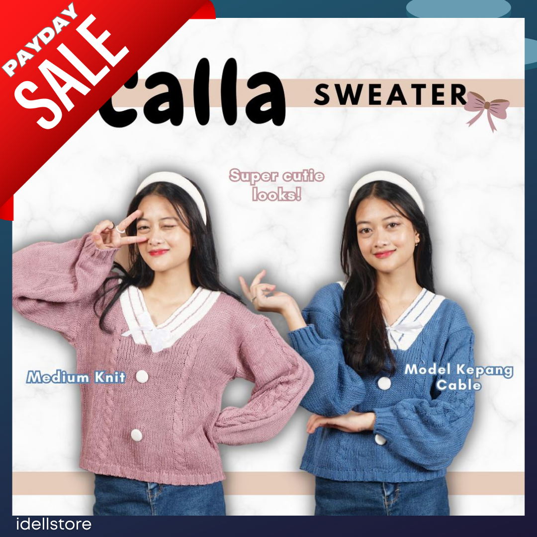 [BUY 1 GET 1] 11-15 November 2023 • Calla Sweater by idellstore