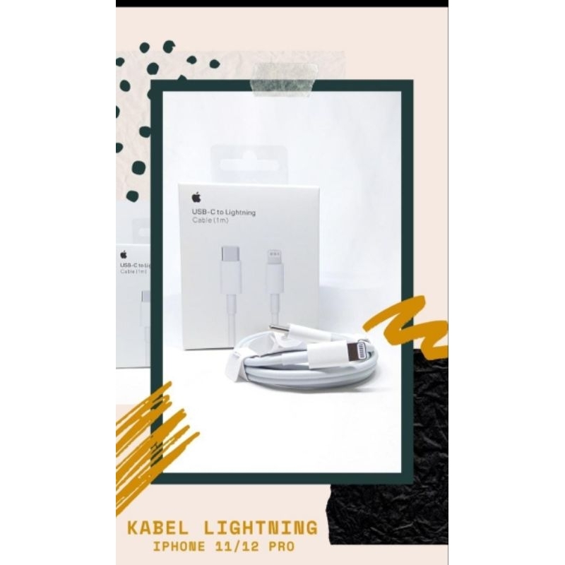 kabel data iphone lightning type c