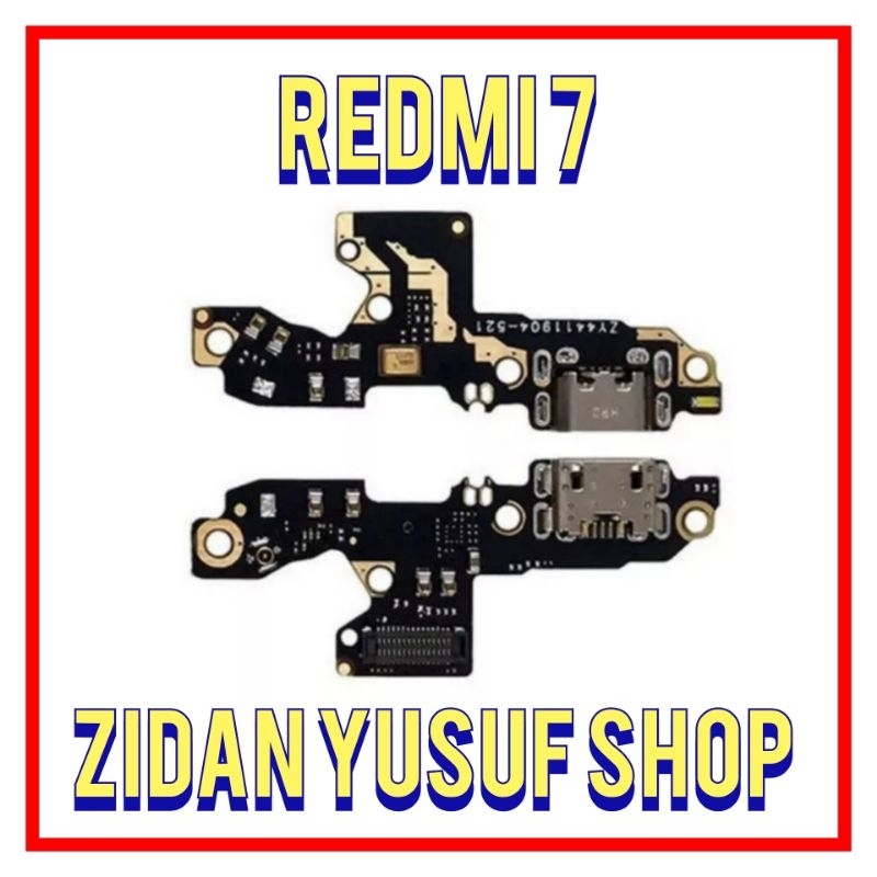 BOARD PAPAN KONEKTOR CONEKTOR CHARGER XIAOMI REDMI 7 PLUG IN MIC ORIGINAL