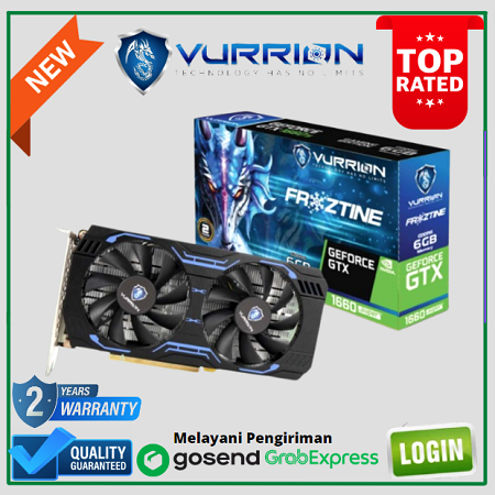 VGA VURRION GTX 1660 Super 6GB - Geforce GTX 1660 Super 6GB