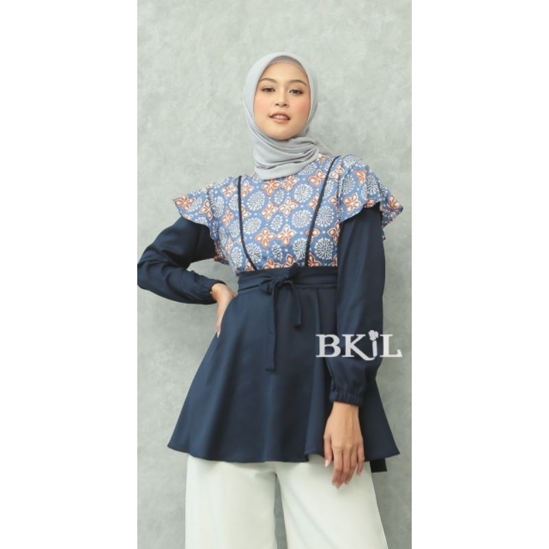 BLOUS BATIK KEKINIAN||ATASAN WANITA BATIK KEKINIAN|| ATASAN BATIK||ATASN BATIK KERJA