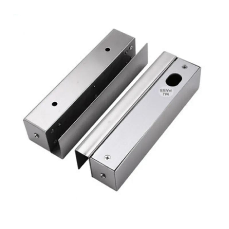 Housing Dropbolt Besar Kaca Bracket U Panjang Atas Bawah Frameless Breket Drop Bolt Besar / Rumah Breket Dropbolt Besar