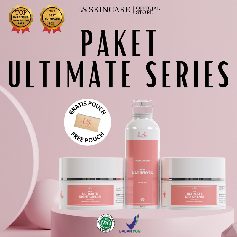 LS SKINCARE Paket Ultimate BPOM Menghilangkan Flek Menahun atau Spot With Fleksol