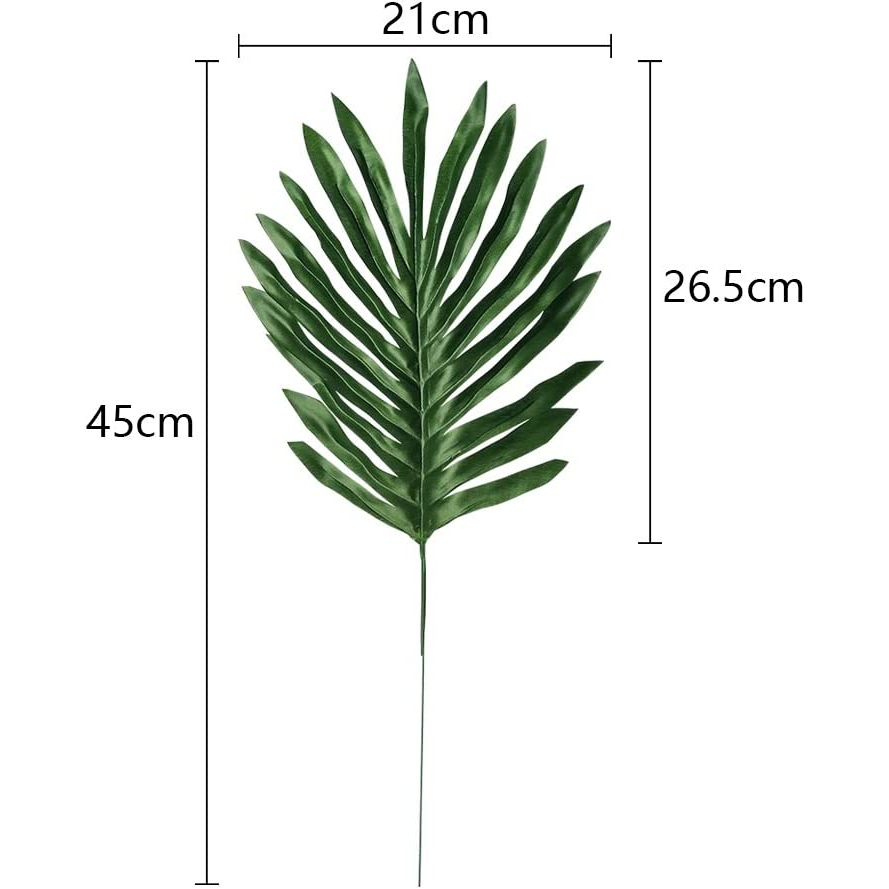 DAUN Artificial Plastik PALM Besar