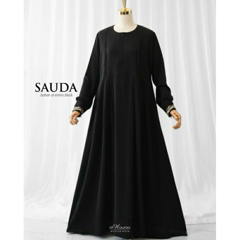 Gamis (XL & XXL) & Khimar Sauda By Al Hauraa