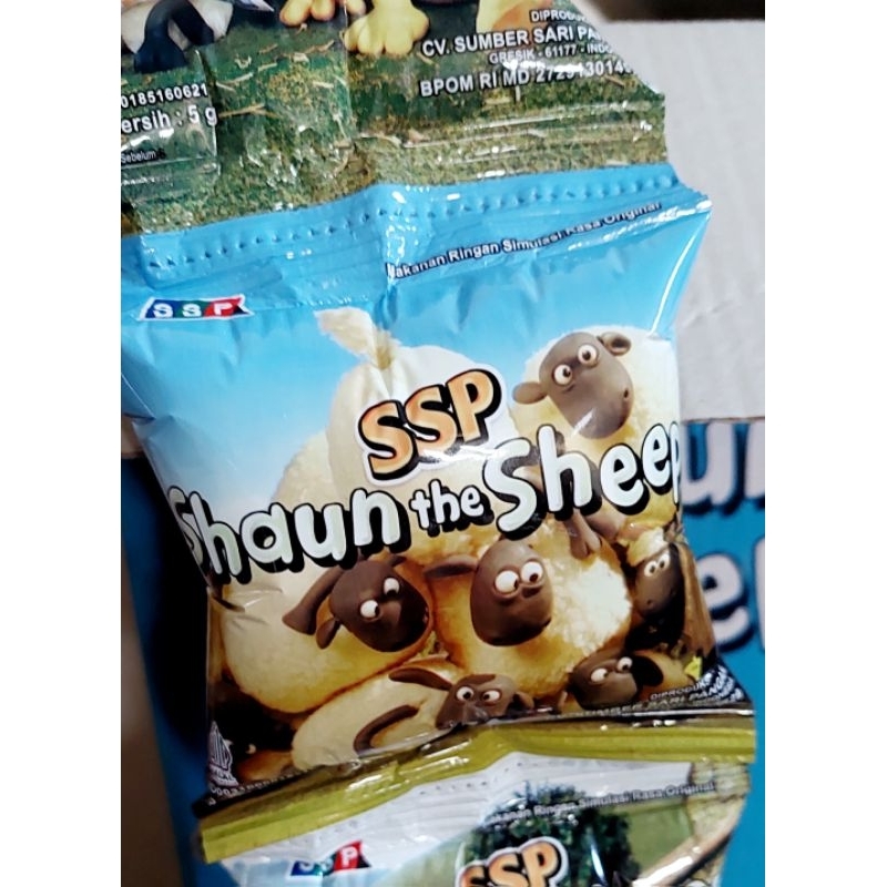 Shaun the sheep snack renceng 8 gr x 10 pcs