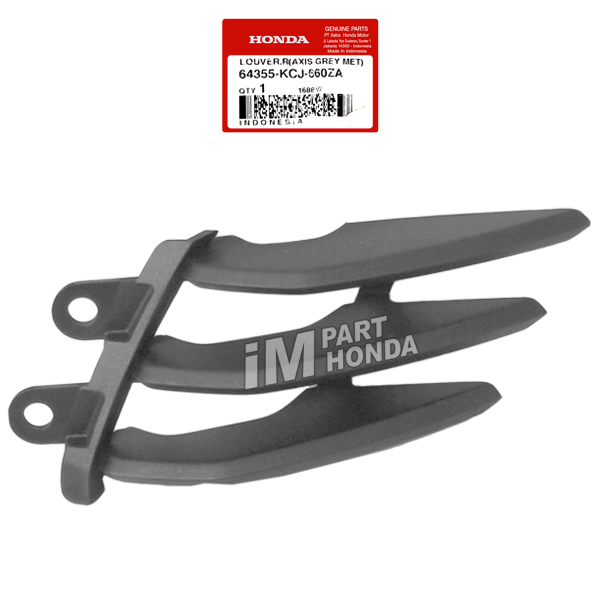 64355-KCJ-660ZA Louver Sirip Tangki Kanan Tiger Revo Hitam