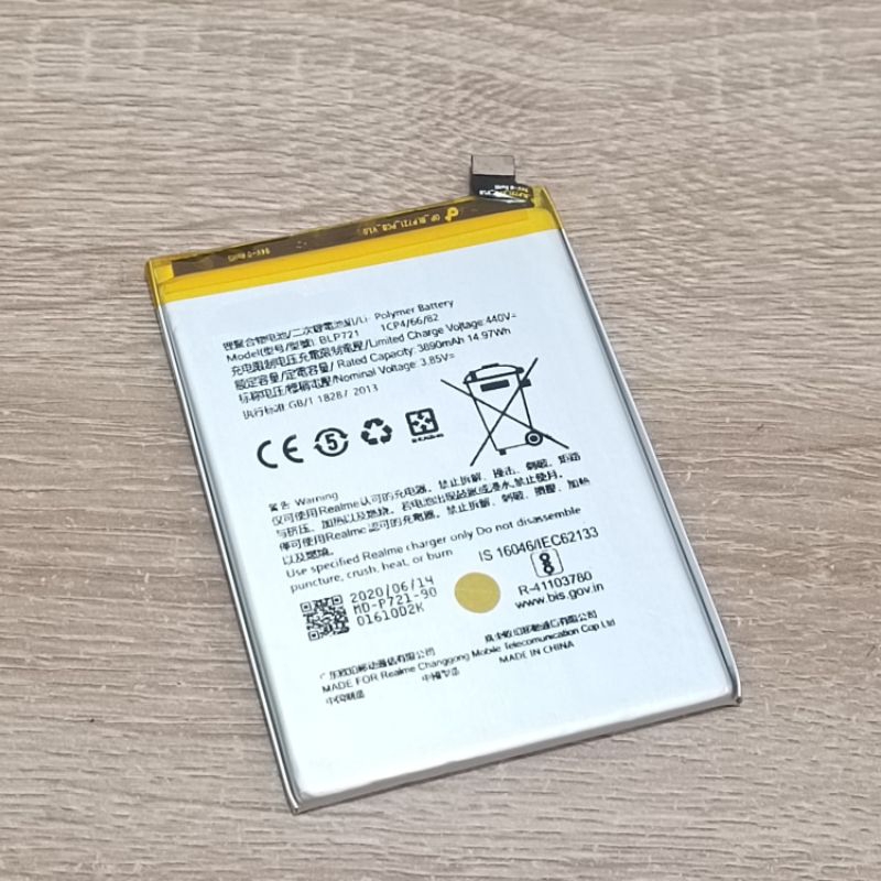 BATERAI BLP721 FOR REALME C2 GARANSI 3 HARI