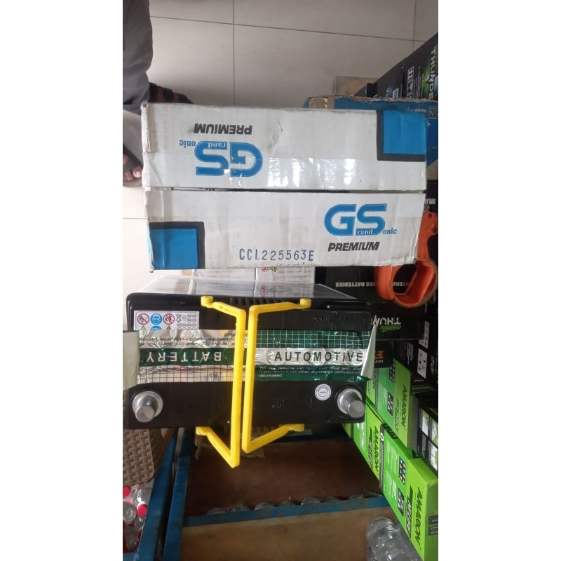 Aki mobil toyota yaris GS ns60ls akibasah 12v45ah 46b24ls