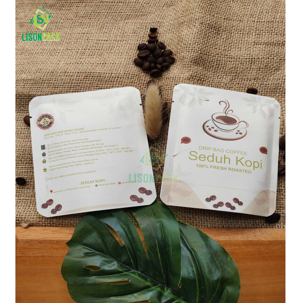 Kemasan Sachet Drip Custom Printing | Sachet Custom Design | Kemasan Sachet Drip Printing