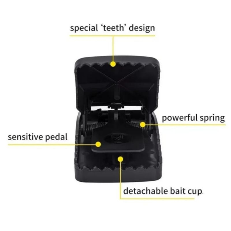 Jebakan Tikus Anti lolos | Mouse Trap | Jepitan Tikus