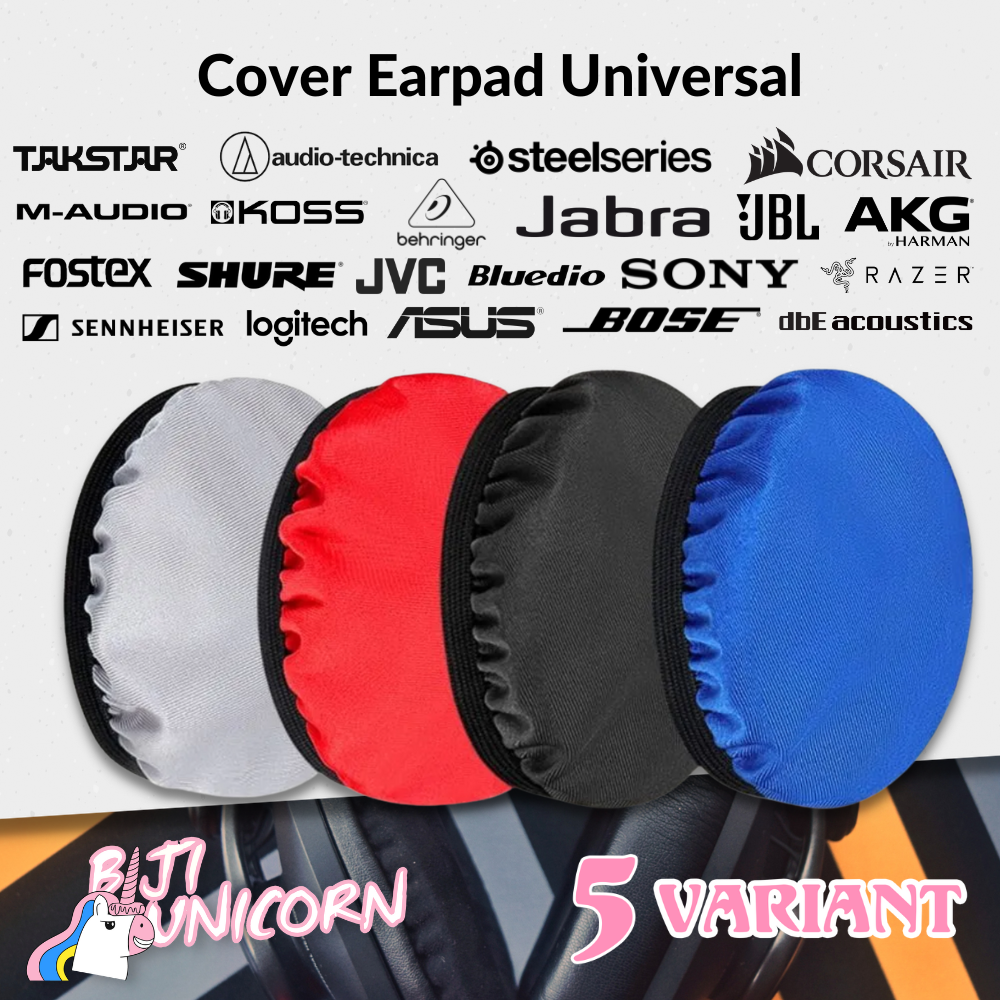 Cover Pelindung Headphone Cover Sepasang Pelindung Busa Headset Earcup Pad