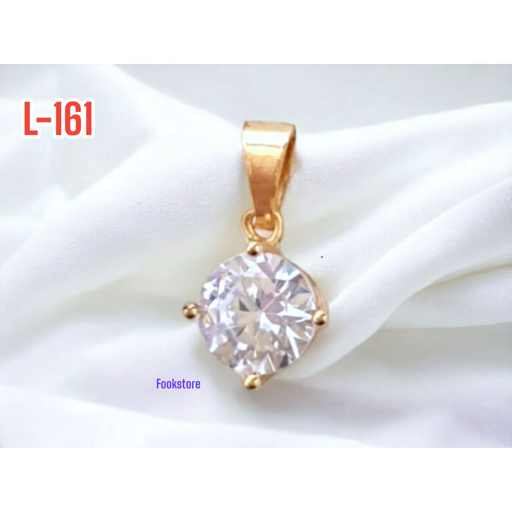 LIONTIN KALUNG PERMATA ZICRON ANTI ALERGI/L-157/L-158/L-161