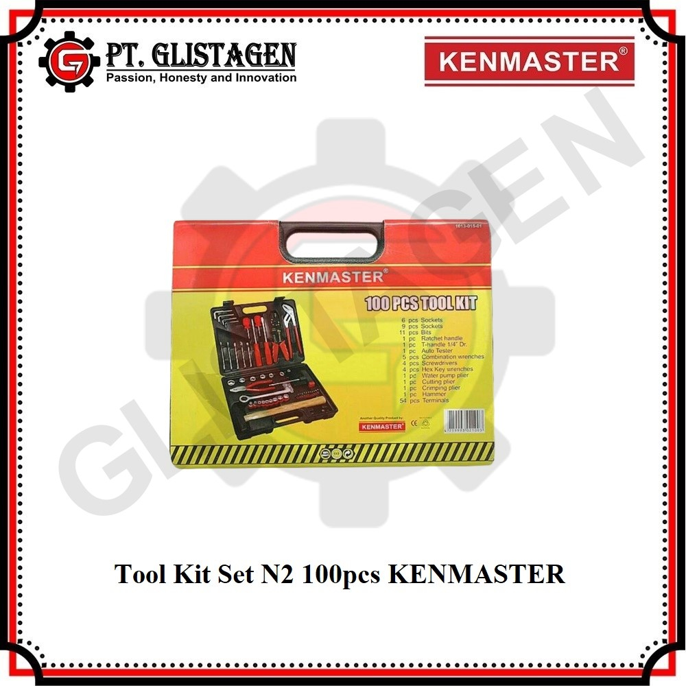 KENMASTER N2 Tool Kit Set 100pcs / Toolkit Toolbox / Hand Toolset