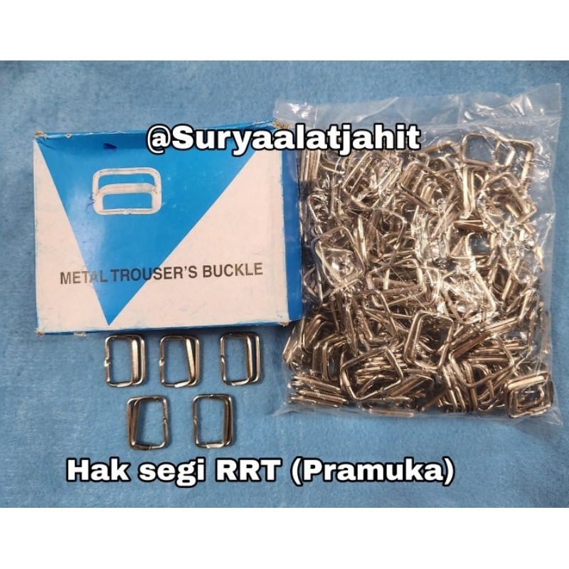 Ring Hak segi Pramuka Buckle  Nekel @144pcs =rp.58.500/144pcs