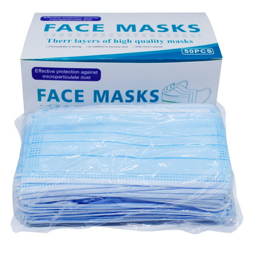 Beli 1 Gratis 1 Peduli Indonesia PPKM Masker Non Woven 3 Play 1 Box 50pcs