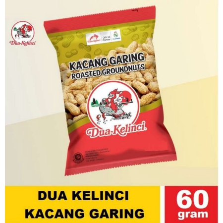 

Kacang Dua Kelinci Kacang Garing Kacang kulit 60gr , 2 kelinci Kacang Garing Dua Kelinci. cocok u/ bingkisan, hajatan, acara, nikahan, hampers, parcel lebaran / idul Fitri