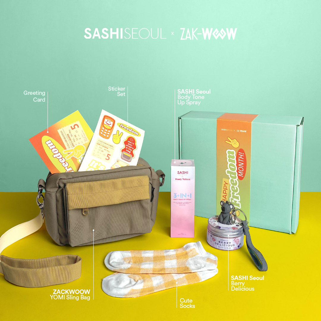 SASHI SEOUL X ZAKWOOW FREEDOM MONTH SPECIAL PACKAGE