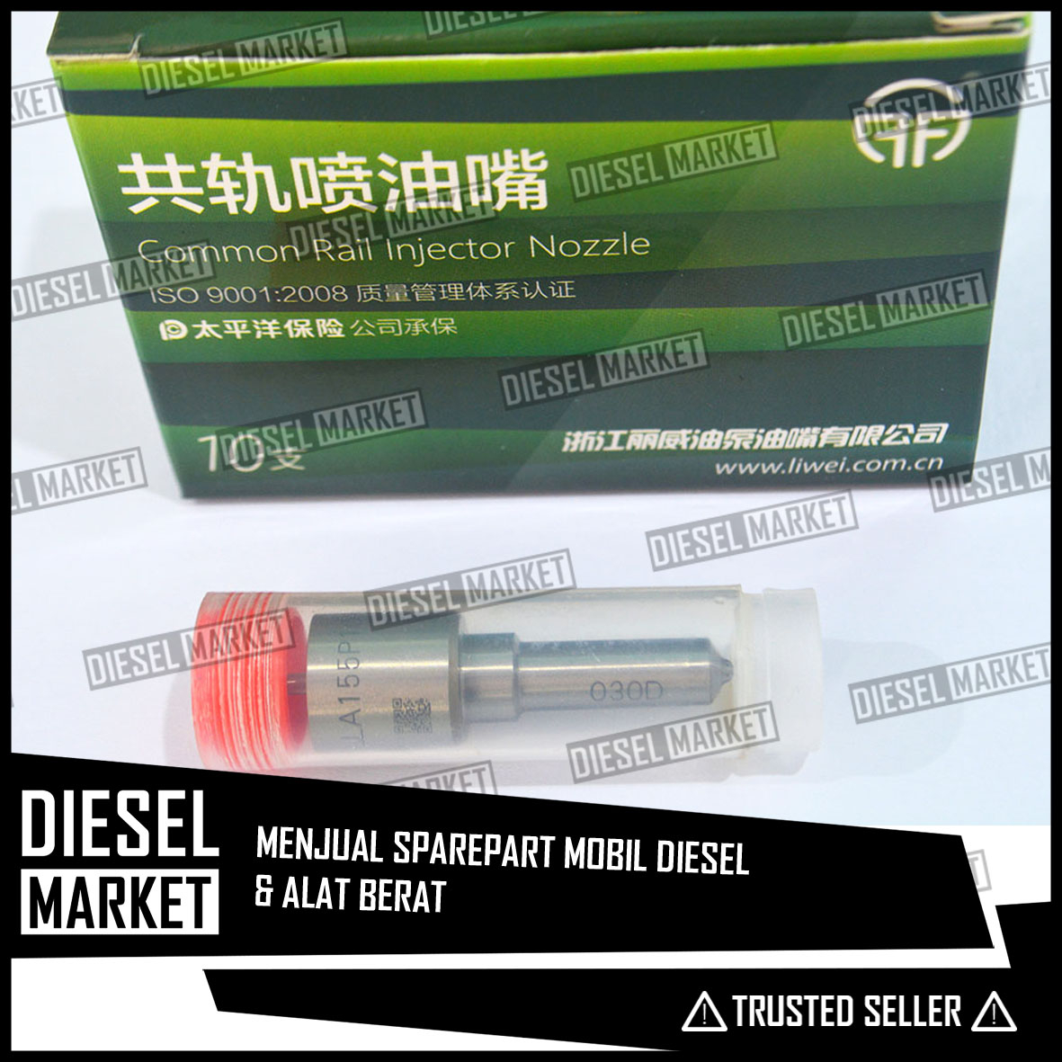 Nozzle Injector Kobelco Sk130 P1747 - Nozzle Kobelco SK-130 DLLA138P1747