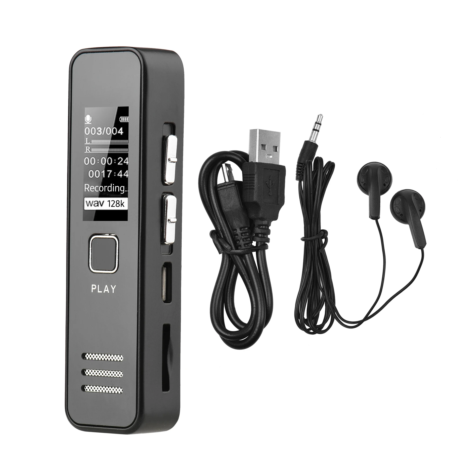 【Ready Stock】Voice Recorder Spy Recording Pen Recorder  Mp3 Player Perekam Suara Recorder Voice Kualitas Suara HD   Alat Perekam Suara Perekaman Otomatis