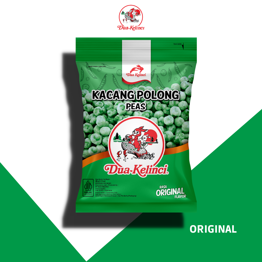 

DUA KELINCI Kacang Polong Original 60 g