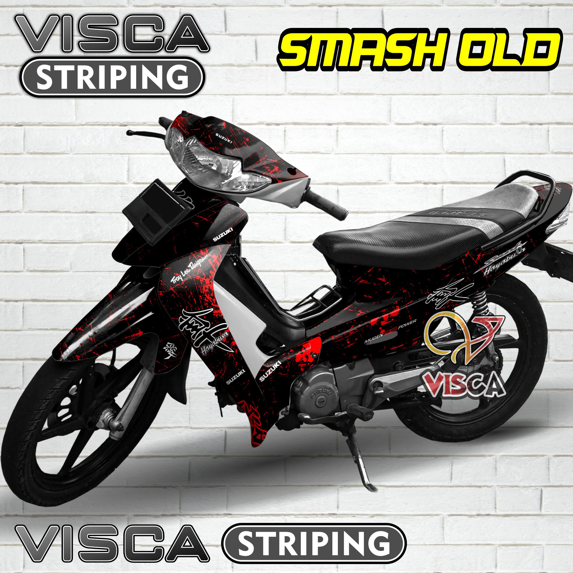 Decal Smash Lama Full Body - Stiker Smash Lama Full Body - Dekal Smash Lama Full Body - Striping Sma