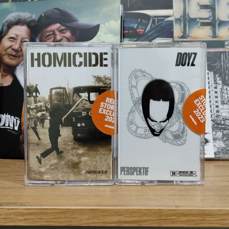 Bundle Kaset Pita RSD2023 Homicide Pathos & Doyz Perspektif