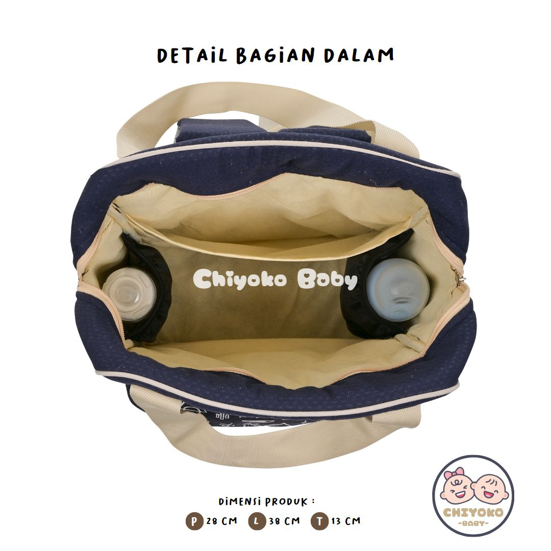 INDIE SERIES - Tas Bayi RANSEL Merk MOMS BABY - MBT3062