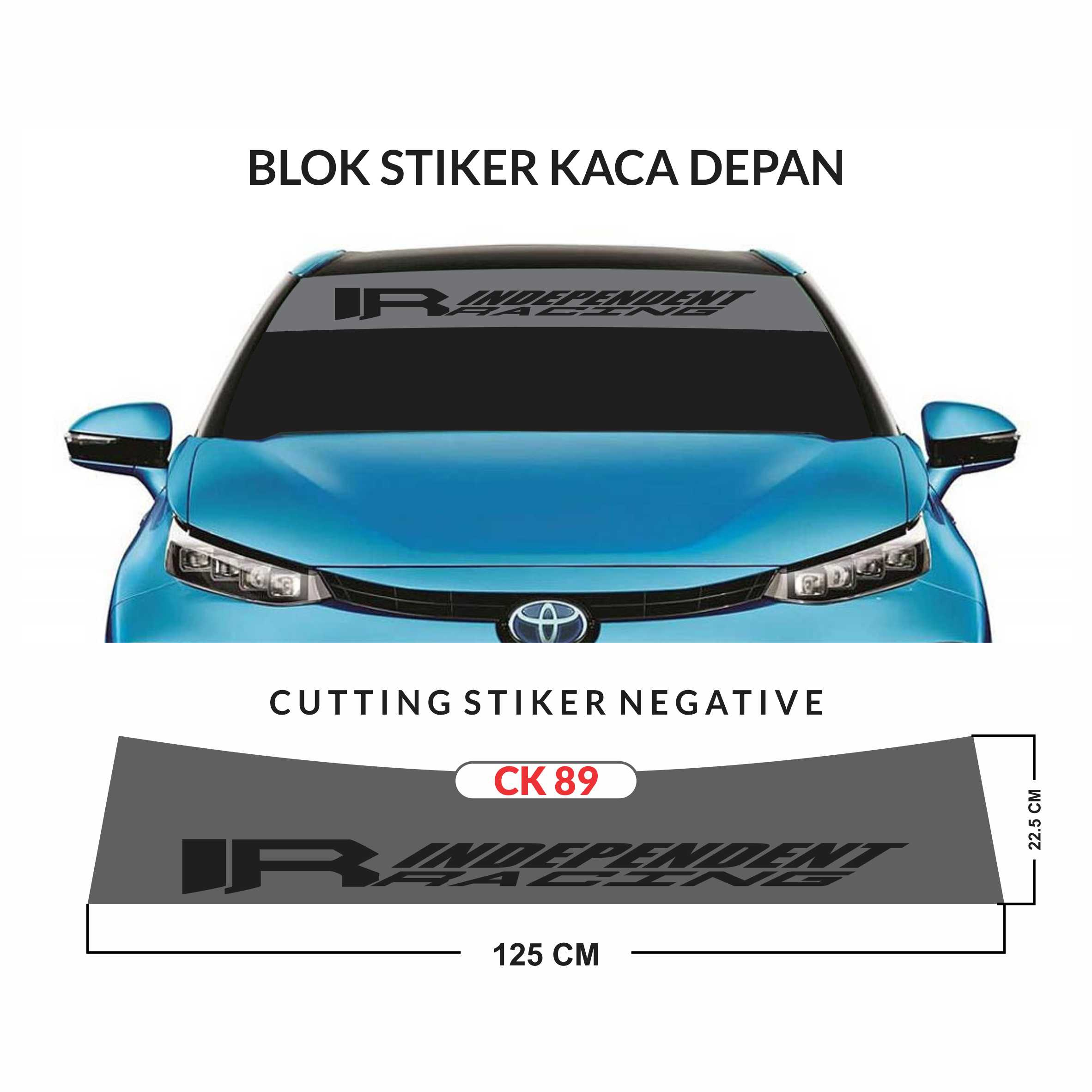 STIKER KACA MOBIL Cutting Sticker CAR Blok Stiker (11)