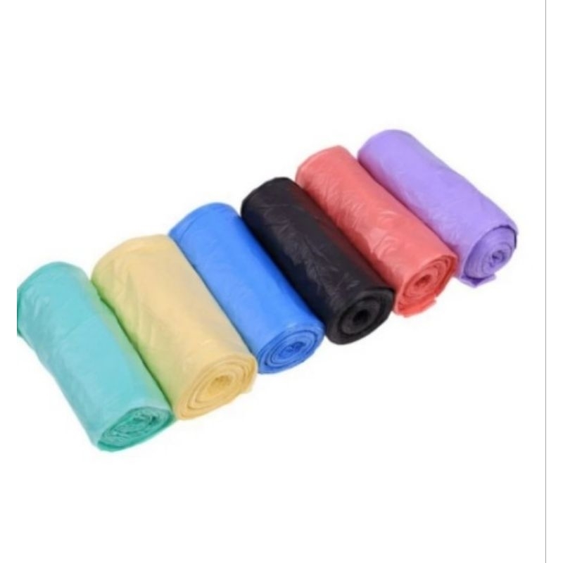 Kantong Plastik Sampah 1 Roll (isi 15 PCs) Ukuran 45cm x 50cm