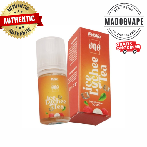 Liquid Eno Lychee Tea 30ml 30mg | Eno Es Teh Leci Salt Nic | Eno Salt Nic 30ml 30mg | Eno Leci Teh