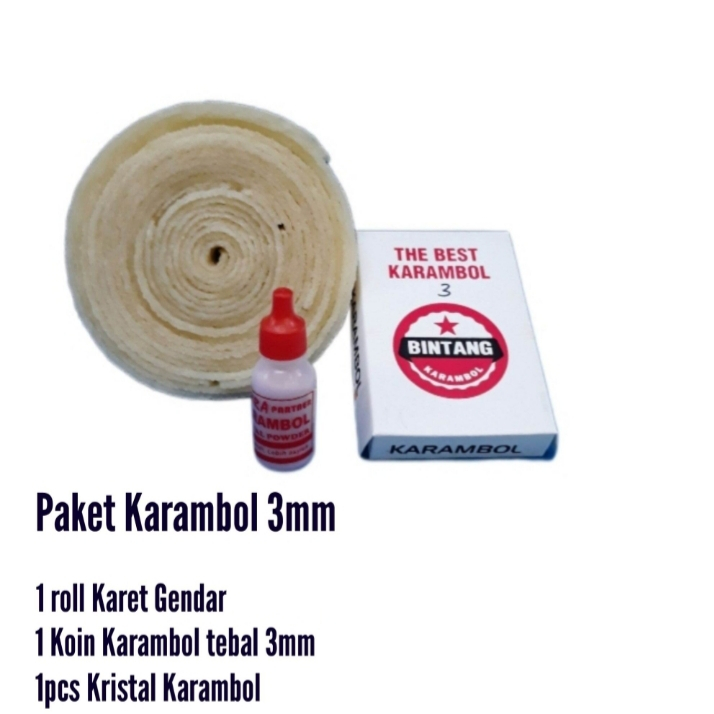 Paket Komplit Karambol Murah / Paket Permainan Karambol Murah