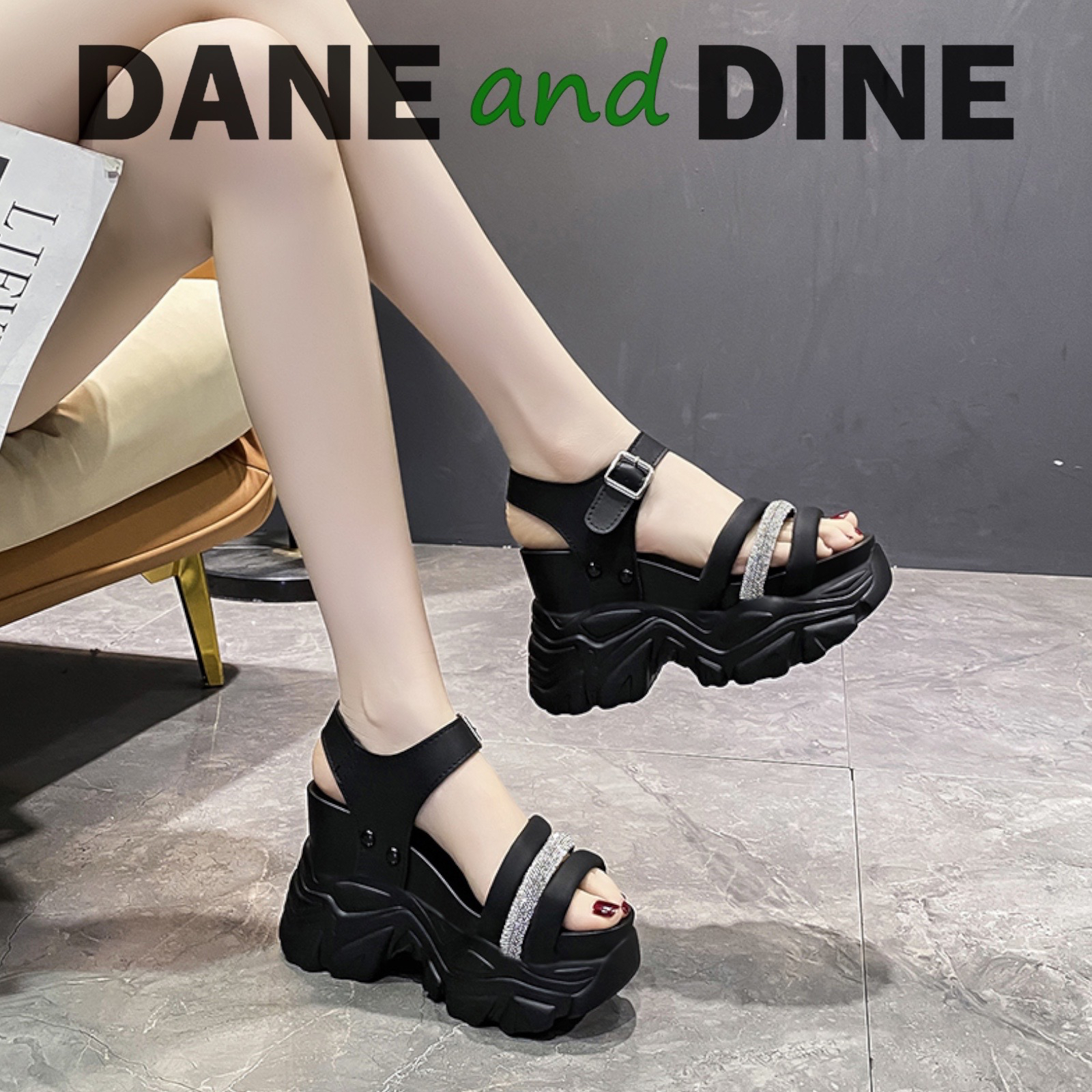 Wedges 10cm Premium Import Ori DnD - WB6829