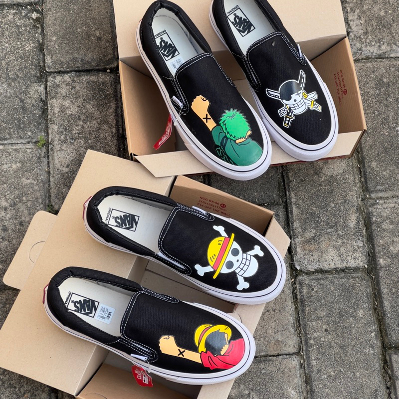 VANS SLIP ON FUL BLACK WF DT “import quality”